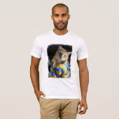 T-shirt Chat dans la chemise (Devant entier)