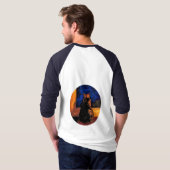 T-shirt Chat dans la fenêtre (Dos entier)