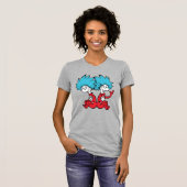 T-shirt Chat dans le Casquette Chose Un & Chose Deux (Devant entier)