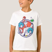 T-shirt Chat dans le Casquette & Lab Tech One Lab Tech Two (Devant)
