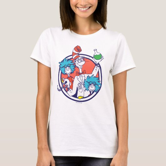 T-shirt Chat dans le Casquette & Lab Tech One Lab Tech Two (Devant)