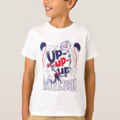 T-shirt Chat dans le Casquette | Montez Avec Un Poisson (Devant)