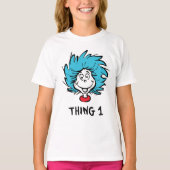 T-shirt Chat dans le Chapeau | Chose Un (Devant)