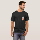 T-shirt Chat Dans Sac Fière Mère De Chat Mère 3 (Devant entier)