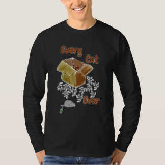 T-shirt Chat Dans Une Boîte Chaque Chat Jamais Kitty Chat