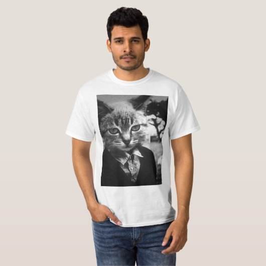T-shirt Chat Dapper (Devant entier)