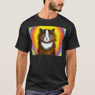 T-shirt Chat d'arc-en-ciel