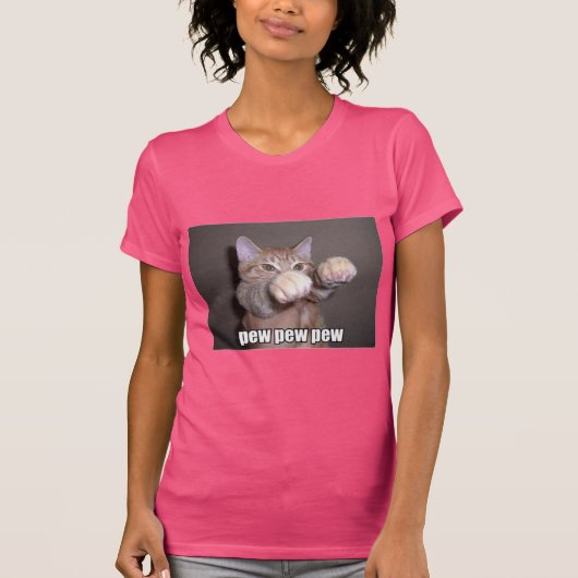 T-shirt Chat de banc de banc de banc (Devant)