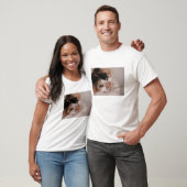 T-shirt Chat de beauté calico (Unisexe)