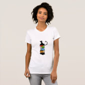 T-shirt Chat de bibliothèque (Devant entier)