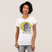T-shirt Chat de bicyclette (Devant entier)