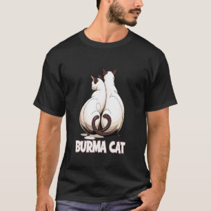 T-shirt Chat de Birmanie Compagnons Félinins Charmants