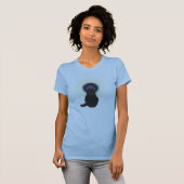 T-shirt Chat de bleus (Devant entier)