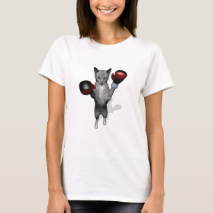 T-shirt Chat de boîte