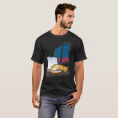 T-shirt Chat de bureau (Devant entier)