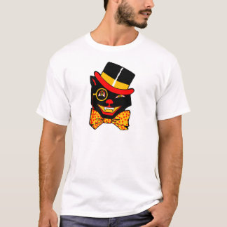 T-shirt Chat de casquette supérieur