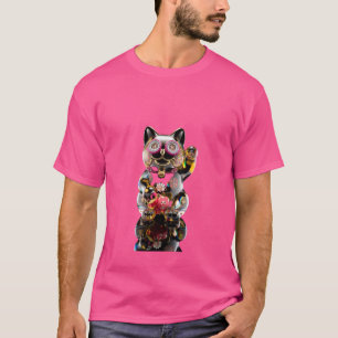 T-shirt Chat de chance, Chaton d'argent, Bonne Fortune, Ma