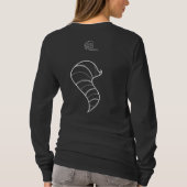 T-shirt chat de Cheshire (foncé) (Dos)