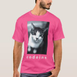 T-shirt Chat de Codéine amusant<br><div class="desc">Chat de Codéine Drôle.</div>