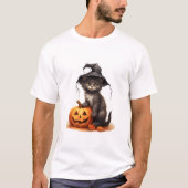 T-shirt Chat de compagnie généré par IA (Devant)