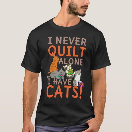 T-shirt Chat de couture Kitten Point de couture Chuchote (Devant)
