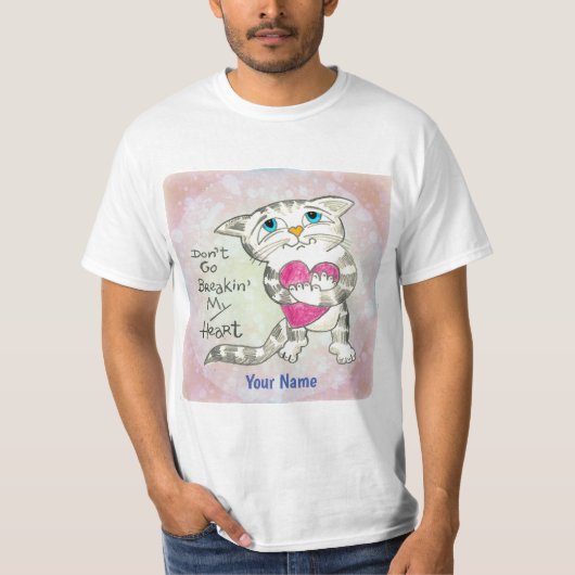 T-shirt Chat de déception (Devant)