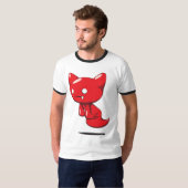 T-shirt Chat de fantôme (Devant entier)