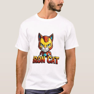 T-shirt Chat de fer
