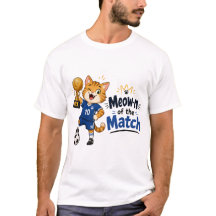 T-shirt Chat de Foot du Match