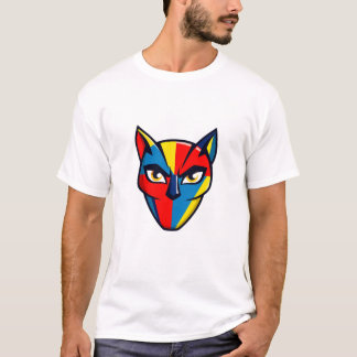 T-shirt Chat de Football Visage | Inspiré du Football de C