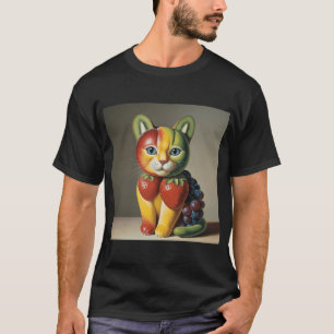 T-shirt Chat de fruit