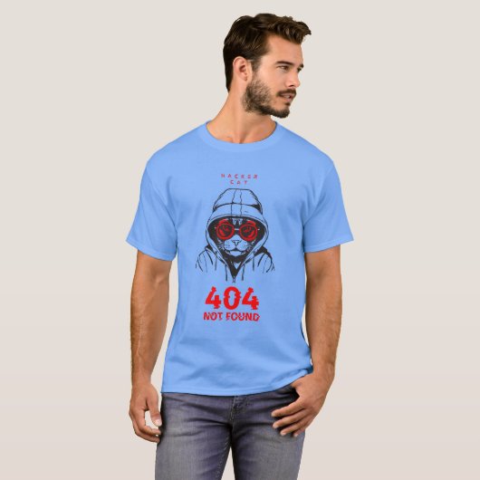 T-SHIRT CHAT DE HACKER (Devant entier)