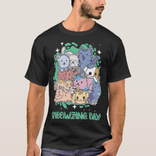 T-shirt Chat de jour impressionnant Citations positives Ki