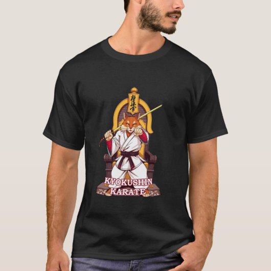 T-shirt Chat de karaté Kyokushin (Devant)