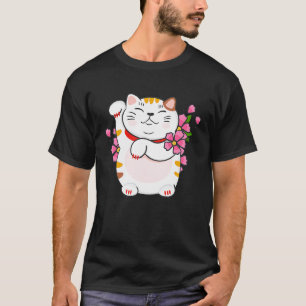 T-shirt Chat de la chance Maneki Neko