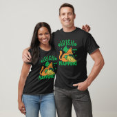 T-shirt Chat de la Saint-Patrick Je faisais la sieste_3 (Unisexe)