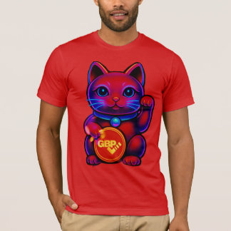 T-shirt Chat de l'argent Maccaronin
