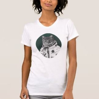 T-shirt Chat de l'espace