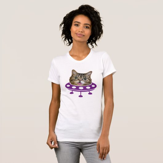 T-Shirt Chat de l'Espace (Devant entier)