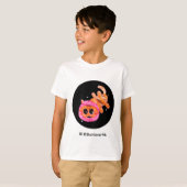 T-Shirt chat de l'espace (Devant entier)