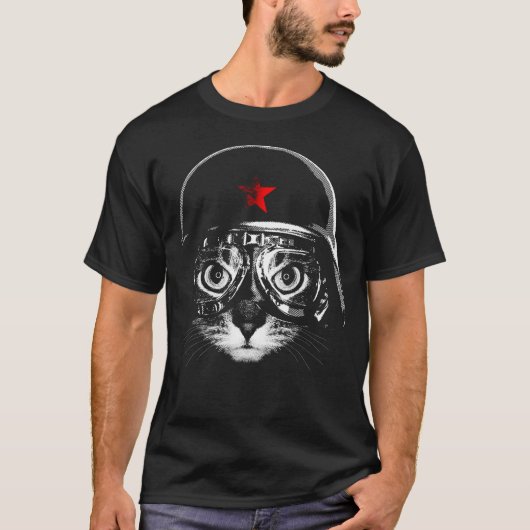 T-shirt Chat de maison aventurier (Devant)