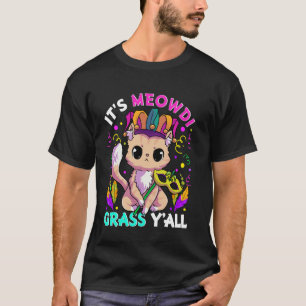 T-shirt Chat de Mardi Gras Chapeau de Bouffon B