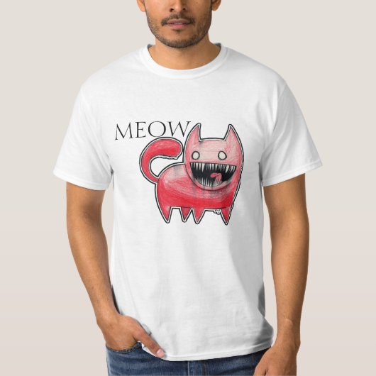 T-shirt Chat de Meow (Devant)