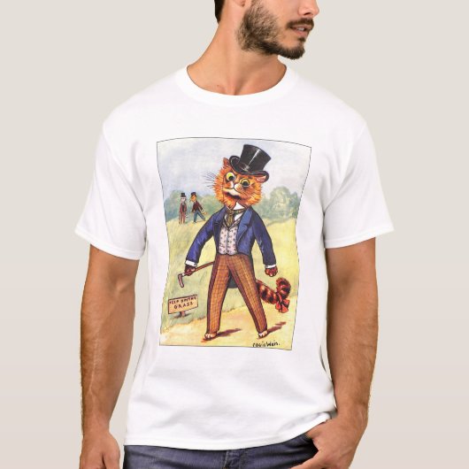 T-shirt Chat de mode de Louis Wain (Devant)