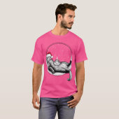 T-shirt Chat de Noël (Devant entier)