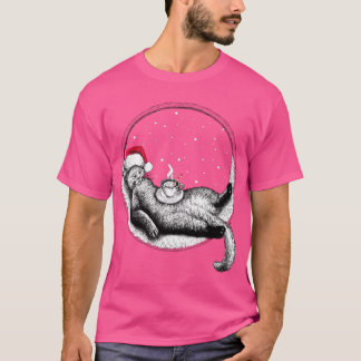 T-shirt Chat de Noël