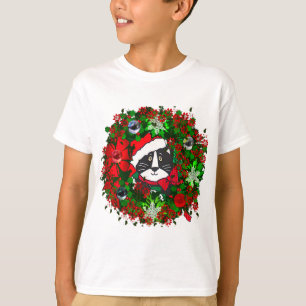 T-shirt Chat de Noël
