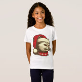 T-Shirt Chat de Noël Grump (Devant entier)