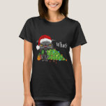 T-shirt Chat de Noël What Bed Chat Santa Hat Christmas T<br><div class="desc">Noël Chat What Bored Chat Santa Hat Noël Arbre Noël Noël Noël</div>