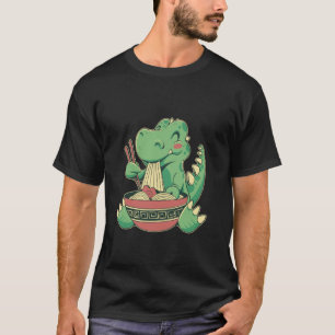 T-shirt Chat de nouilles Ramen - Chat chanceux